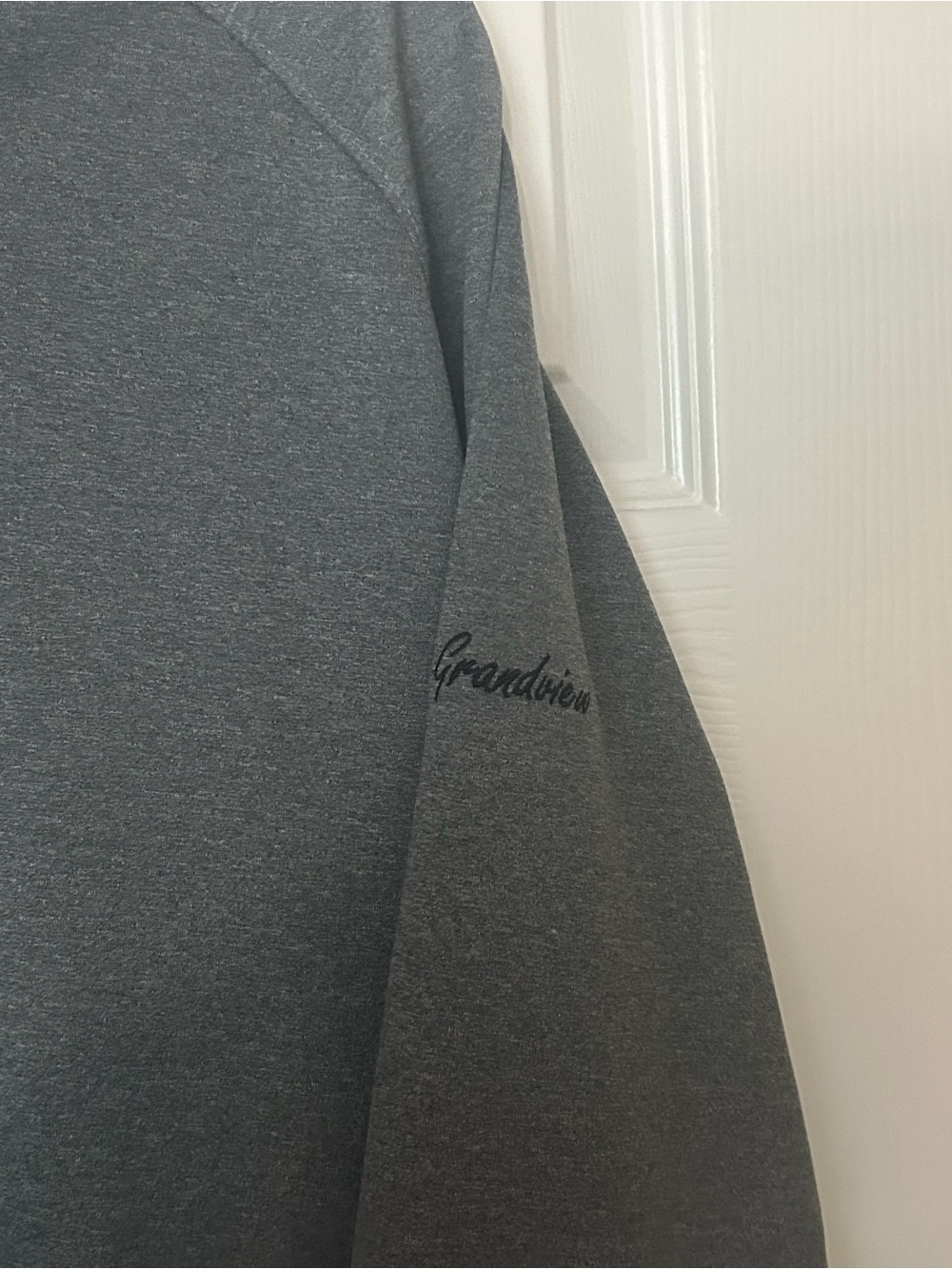 Mizzen + Main Pullover Men Grey Quarter Zip XL Casual Outdoor - Picture 2 of 6